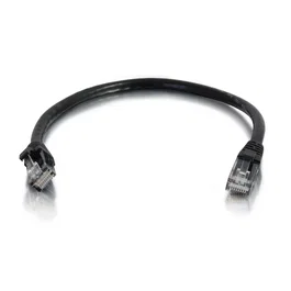 C2G Cable de Red Cat6 UTP RJ-45 a RJ-45 3m Negro (83409) - Patch Cable para Ethernet Gigabit