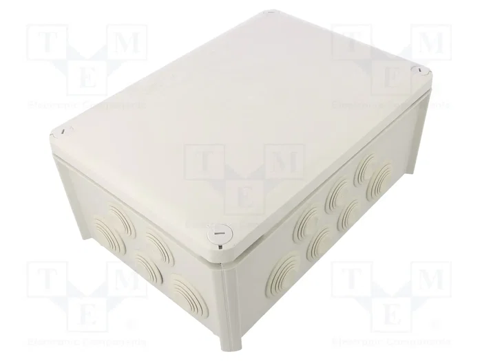 OBO BETTERMANN Caja de conexiones T 350 gris claro OBO BETTERMANN Caja de conexiones T 350 gris claro