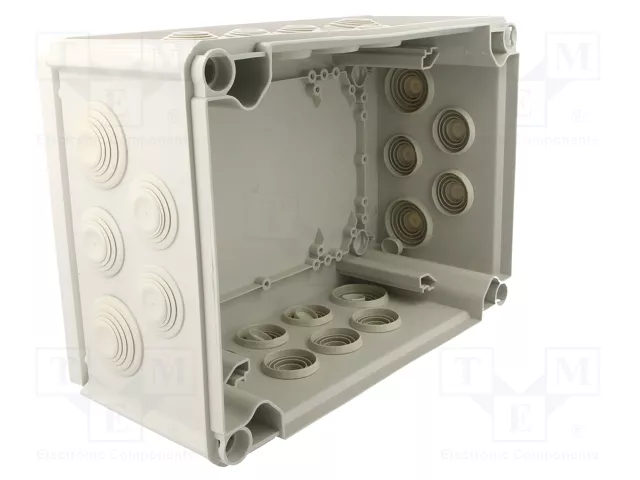 OBO BETTERMANN Caja de conexiones T 350 gris claro OBO BETTERMANN Caja de conexiones T 350 gris claro