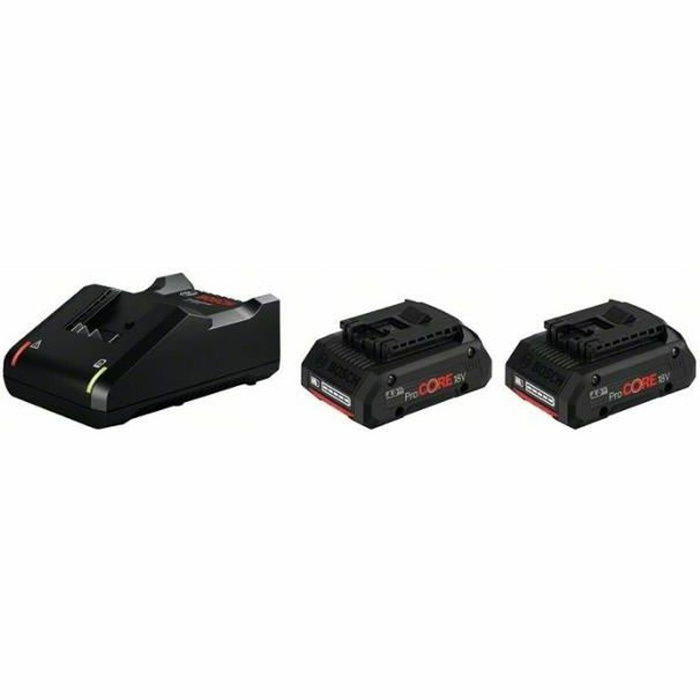 Bosch Starter Set Standard 2x ProCORE18V 4.0Ah + GAL 18V-40 Bosch Starter Set Standard 2x ProCORE18V 4.0Ah + GAL 18V-40