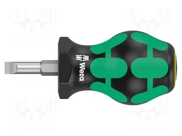 WERA Destornillador plano STUBBY 5,5x1mm