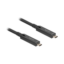 DeLOCK Cable USB-C Óptico Activo 8K Video + Datos + PD 8 m