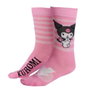 Cerdá Pack de 3 Calcetines Hello Kitty y Kuromi Talla 36-43