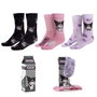 Cerdá Pack de 3 Calcetines Hello Kitty y Kuromi Talla 36-43