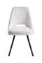 DKD Home Decor Silla Scandi Blanco 57.5 x 85 x 49.5 cm (2 Unidades)