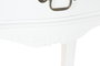 DKD Home Decor Mesita de Noche Versalles3 Madera Blanco y Natural