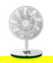 Duux DXCF13 Ventilador de Sobremesa o Pie Silencioso Flex Smart Blanco