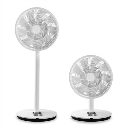 Duux DXCF13 Ventilador de Sobremesa o Pie Silencioso Flex Smart Blanco