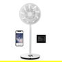 Duux DXCF13 Ventilador de Sobremesa o Pie Silencioso Flex Smart Blanco