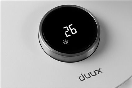 Duux DXCF13 Ventilador de Sobremesa o Pie Silencioso Flex Smart Blanco