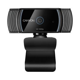 Canyon Webcam C5 Full HD 1080p, Autoenfoque, Micrófono Incorporado, Negro