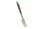 DKD Home Decor Set de Cubertería Inox y Acacia de 16 Piezas Natural y Plateado