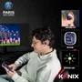 Konix Auriculares Deportivos Inalámbricos PSG Bluetooth 5.3 - Transductores 16.2 mm, 12 Horas Batería, Alcance 10 m, Azul - Ref. KON3328170300162