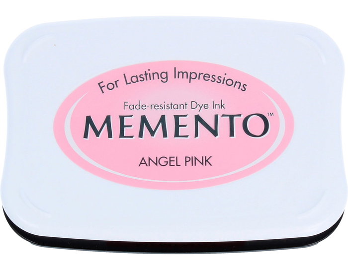Tsukineko Almohadilla de tinta MEMENTO rosado bebé translúcida 95x65mm Tsukineko Almohadilla de tinta MEMENTO rosado bebé translúcida 95x65mm
