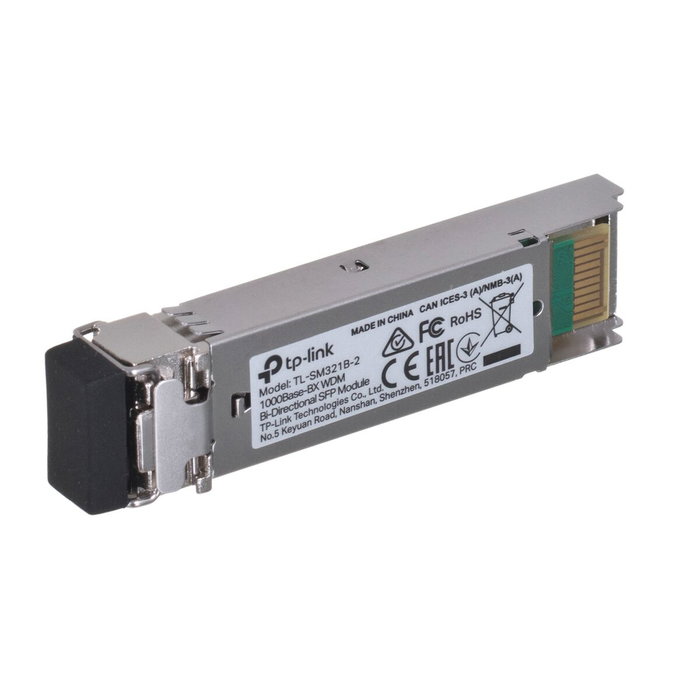TP-Link TL-SM321B Módulo transceptor SFP de fibra óptica monomodo Gigabit
