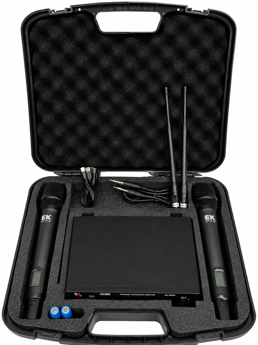 Ek Sistema Inalámbrico Duo de Mano JRU680D