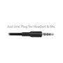 Ewent EW3567 Auriculares de Diadema con Micrófono Negro
