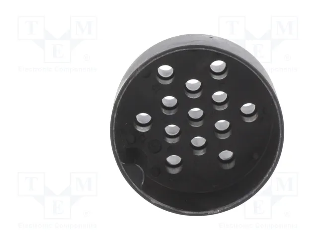 HARTING Conector redondo macho UIC558 de 13 pines