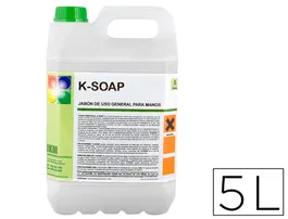 Ikm Limpiador Jabón para Manos, Alta Concentración, pH Neutro, Protector Piel, Garrafa 5 Litros