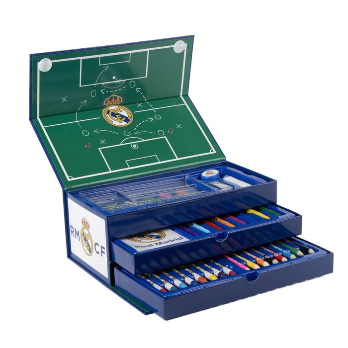 Cerdá Maletín de Papelería Coloreable Real Madrid Back to School 2025