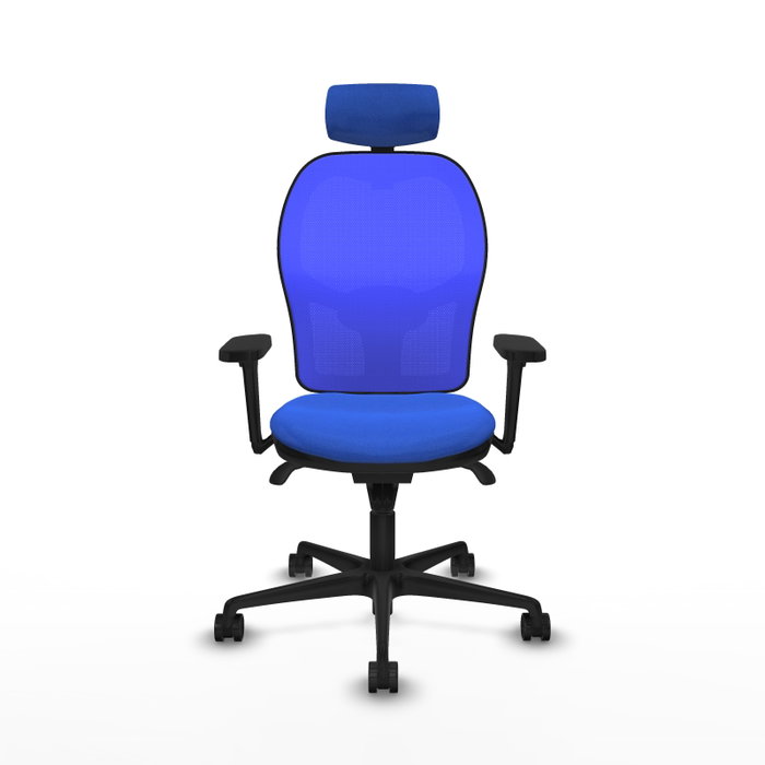 PIQUERAS Y CRESPO Silla de oficina Jorquera Azul con mecanismo Sincro PIQUERAS Y CRESPO Silla de oficina Jorquera Azul con mecanismo Sincro