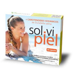 Solvipiel Vitamina D3 2000 UI 30 Cápsulas
