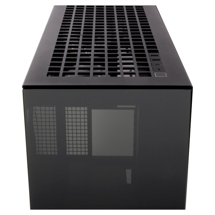 ARCTIC Xtender Torre Gaming Midi PC con Ventana de Vidrio Templado Negro, Refrigeración Líquida, RGB, EATX, Hasta GPU 48.2 cm, Sin Fuente