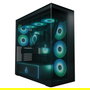 ARCTIC Xtender Torre Gaming Midi PC con Ventana de Vidrio Templado Negro, Refrigeración Líquida, RGB, EATX, Hasta GPU 48.2 cm, Sin Fuente