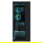 ARCTIC Xtender Torre Gaming Midi PC con Ventana de Vidrio Templado Negro, Refrigeración Líquida, RGB, EATX, Hasta GPU 48.2 cm, Sin Fuente