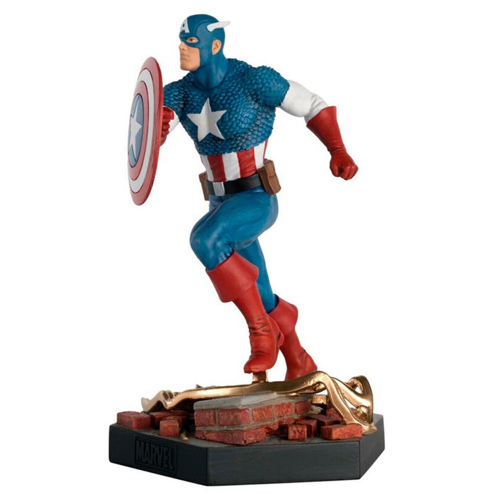 Eaglemoss Hero Collector Figura Capitán América VS. Marvel Escala 1:16 Eaglemoss Hero Collector Figura Capitán América VS. Marvel Escala 1:16