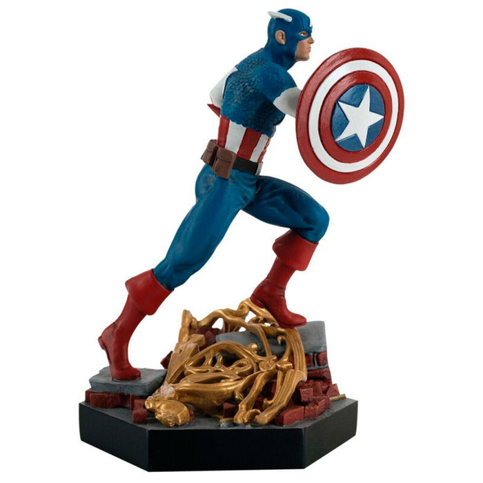 Eaglemoss Hero Collector Figura Capitán América VS. Marvel Escala 1:16 Eaglemoss Hero Collector Figura Capitán América VS. Marvel Escala 1:16
