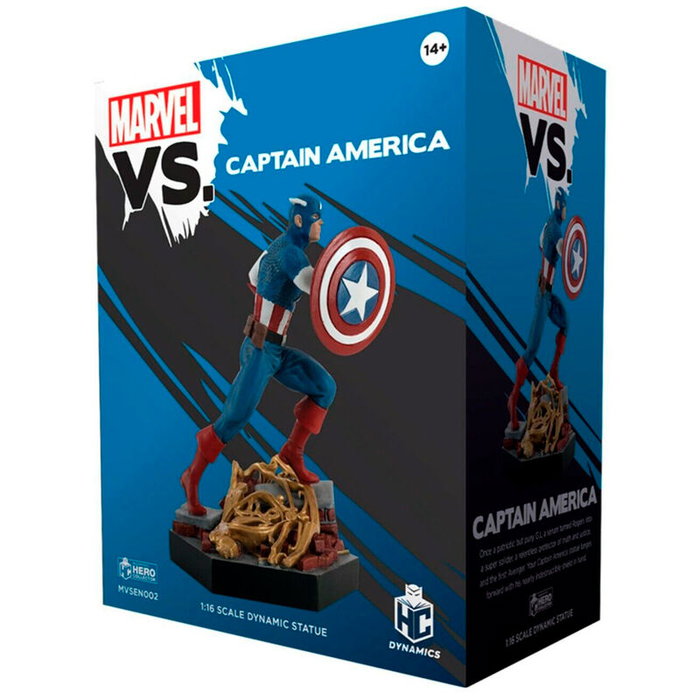Eaglemoss Hero Collector Figura Capitán América VS. Marvel Escala 1:16 Eaglemoss Hero Collector Figura Capitán América VS. Marvel Escala 1:16