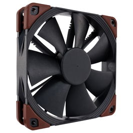 Noctua NF-F12 IndustrialPPC-2000 IP67 PWM - Ventilador para PC de 120 mm, Flujo de Aire 121.8 m³/h, 2000 RPM, 29.7 dB, Conexión 4 Pines, Color Negro/Marrón