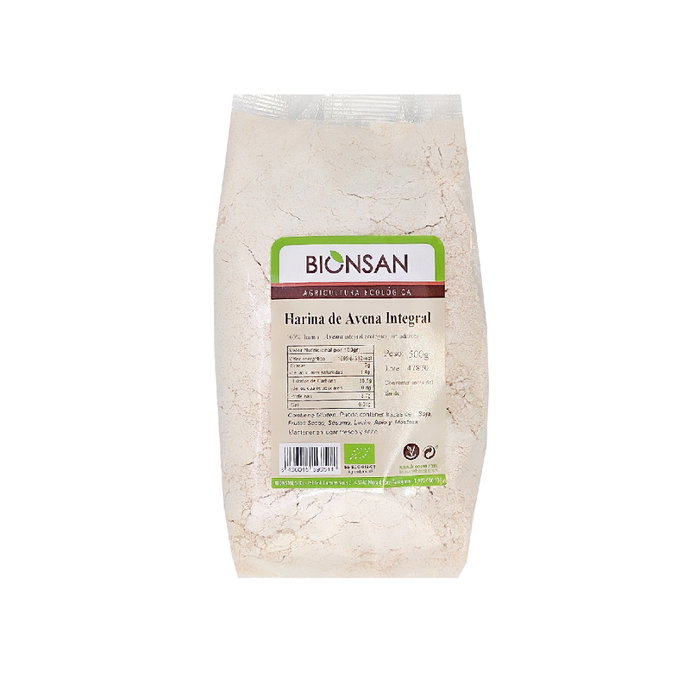 BIONSAN Harina de Avena integral ECO 500gr BIONSAN Harina de Avena integral ECO 500gr