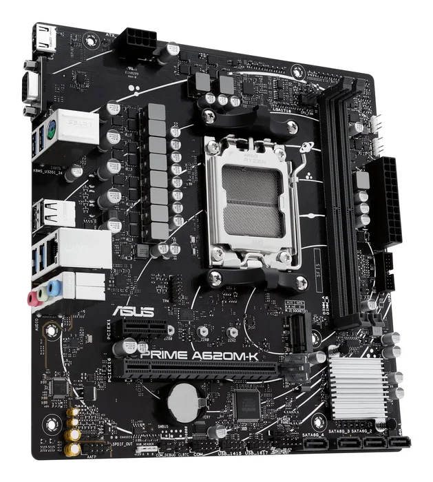 Asus PRIME A620M-K Socket AM5 Micro ATX DDR5