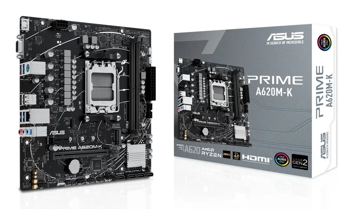 Asus PRIME A620M-K Socket AM5 Micro ATX DDR5