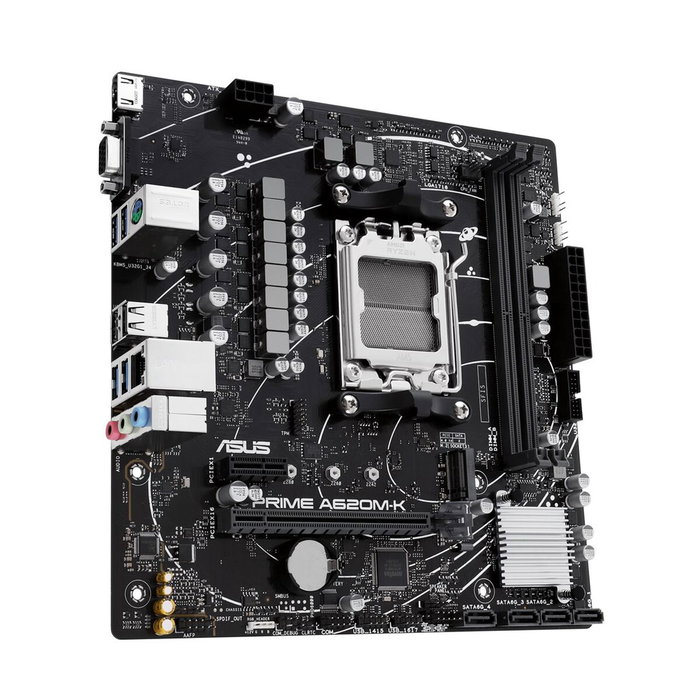 ASUS PRIME A620M-K AMD A620 Micro ATX DDR5