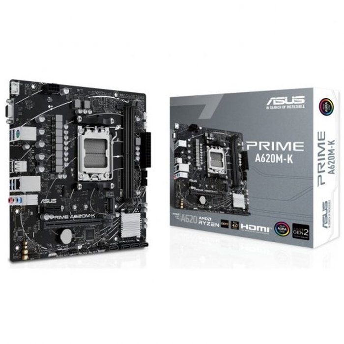 ASUS PRIME A620M-K AMD A620 Micro ATX DDR5