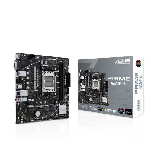 ASUS PRIME A620M-K AMD A620 Micro ATX DDR5