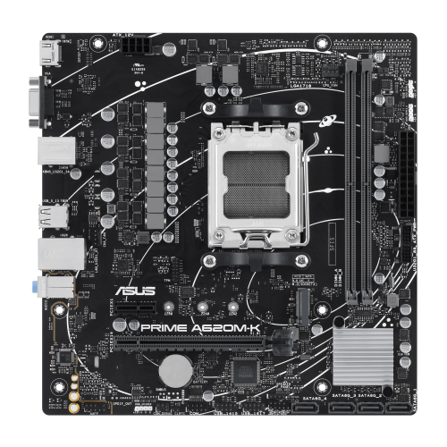 ASUS PRIME A620M-K AMD A620 Micro ATX DDR5