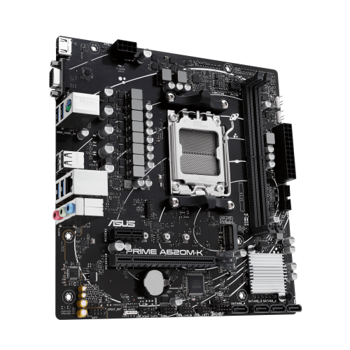 ASUS PRIME A620M-K AMD A620 Micro ATX DDR5