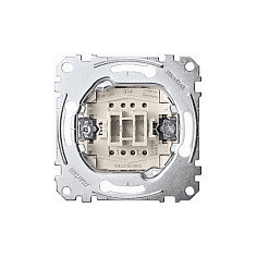 MERTEN MEG3150-0000 Interruptor Pulsador Taster-Einsatz Schließer 1 Polo 10 A AC Metálico IP20 250 V