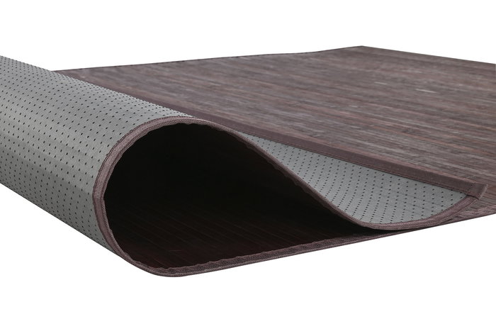 DKD Home Decor Alfombra Bambu Urban Nogal 230 x 160 cm