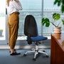 PIQUERAS Y CRESPO Silla de oficina Algarra Gris oscuro sin brazos
