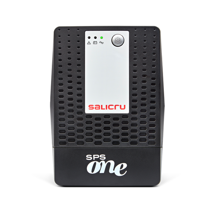 Salicru SPS 2000 ONE BL UPS Línea Interactiva 2 kVA 1200 W Forma de Onda Pseudo Sine Torre Negro 4 Salidas AC Puerto USB Tipo B