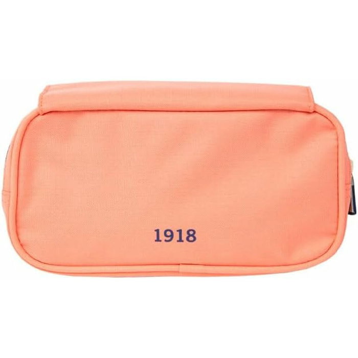 Milan Portatodo 1918 con 4 Cremalleras y Solapa Rosa