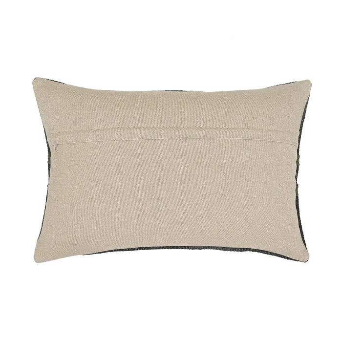 DKD Home Decor Cojín Lana y Yute Kilim 40x60 cm