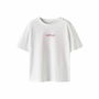 Camiseta de Manga Corta Infantil Name It Nkffalaura Ss Blanco