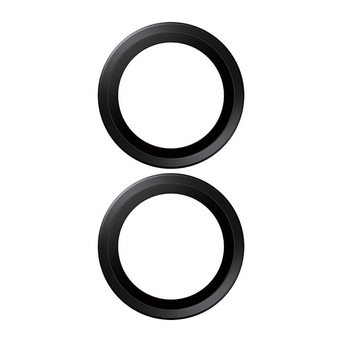 PanzerGlass Panzerglass CERAMIC II Protector de Pantalla de Lente de Cámara para iPhone 17, iPhone 16, 16 Plus - Vidrio Templado Reciclado, Negro, 1 Pieza