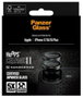 PanzerGlass Hoops Ceramic II Protector de Lente de Cámara para iPhone 17, iPhone 16 y iPhone 16 Plus - Negro
